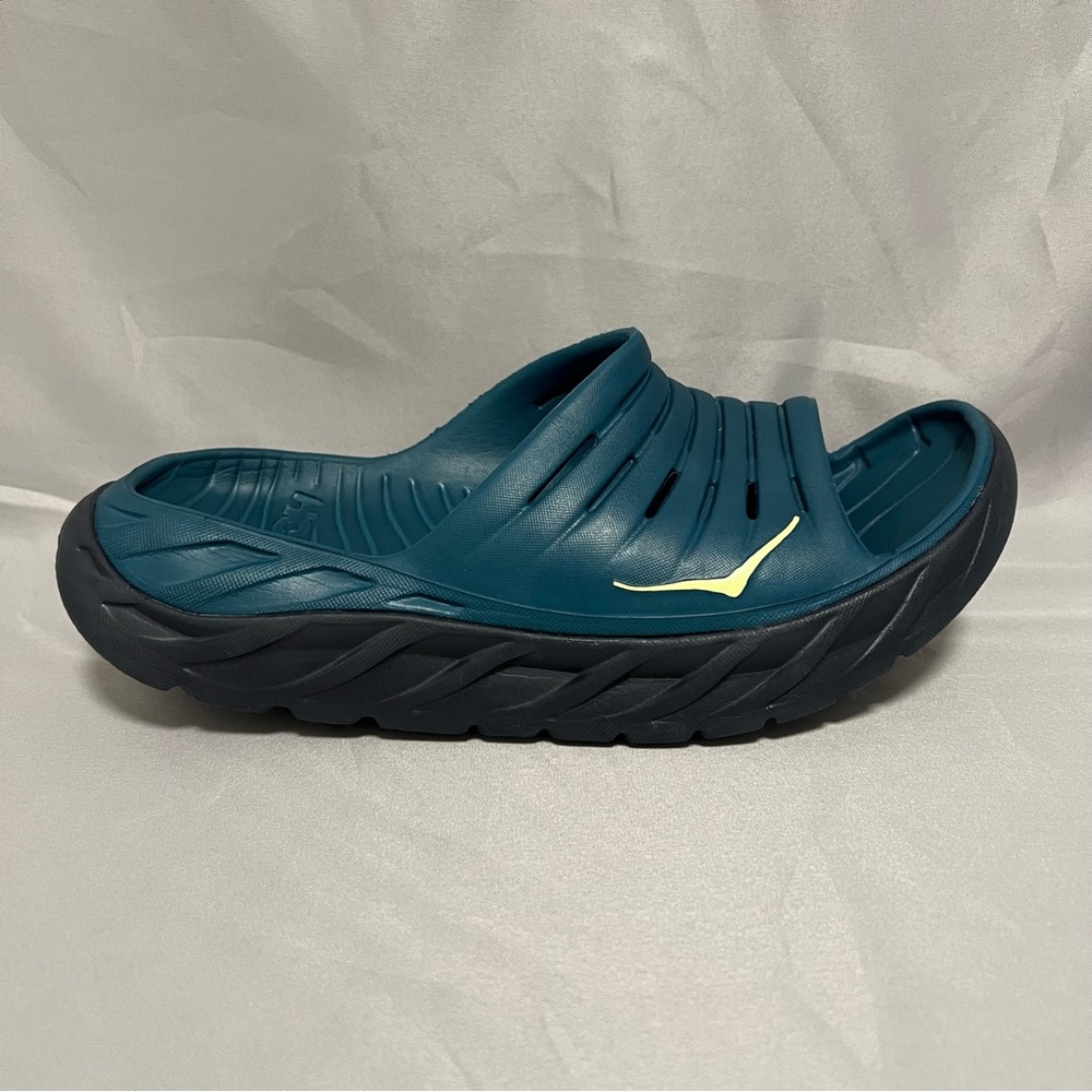 Hoka One One‎ Ora Recovery Slides Scuba Blue Size 8